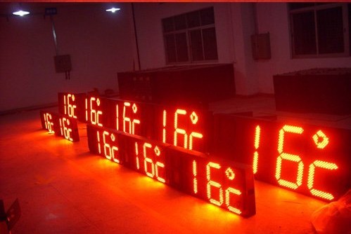 RS485 σημάδι βενζινάδικων των οδηγήσεων με τη στατική συντήρηση μπροστινής πλευράς σημείων κρατικής επίδειξης